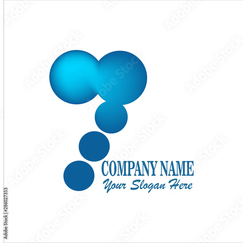Creative Number 7 design vector template on The Business Card Template. Abstract Colorful Alphabet .Friendly funny.ABC Typeface.Type Characters Logotype symbols
