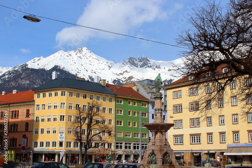 Buildings in Innsbruck, Austria