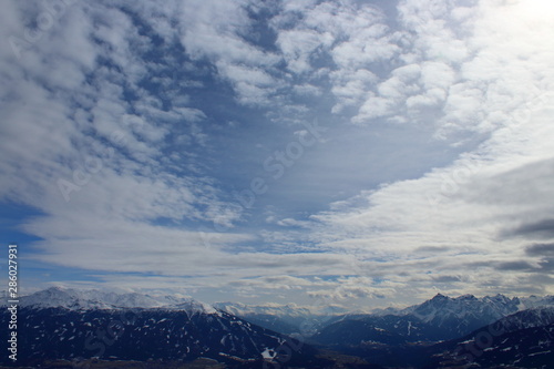 Mountains in Innsbruck  Austria