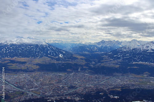 Mountains in Innsbruck, Austria