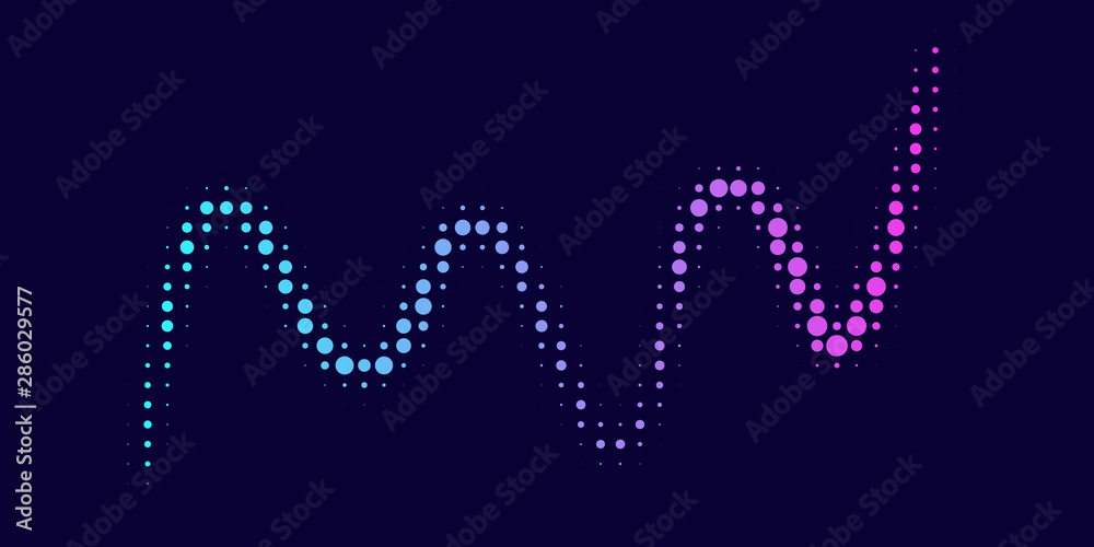 Gradient futuristic pattern. Gradient futuristic pattern.