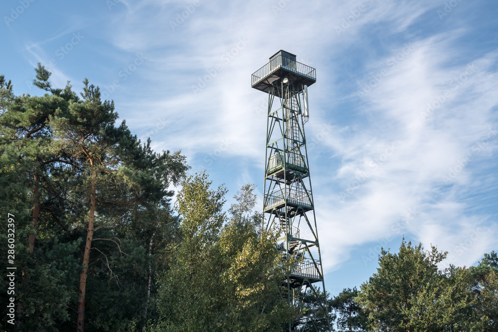 watchtower in the calmthout heath