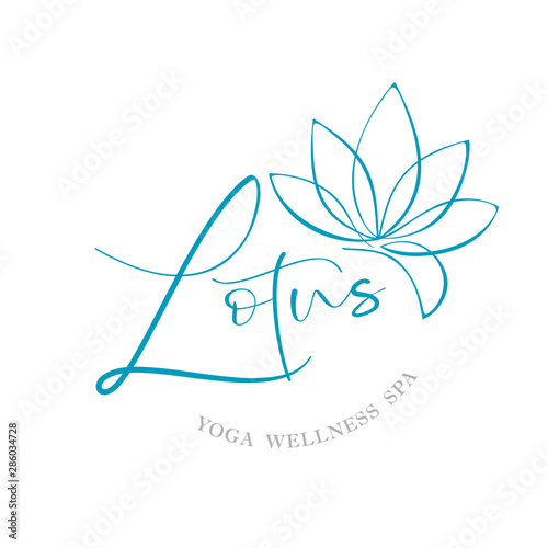 lotus logotype template