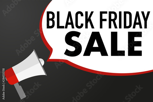 black friday sale advertisement mock up vector
