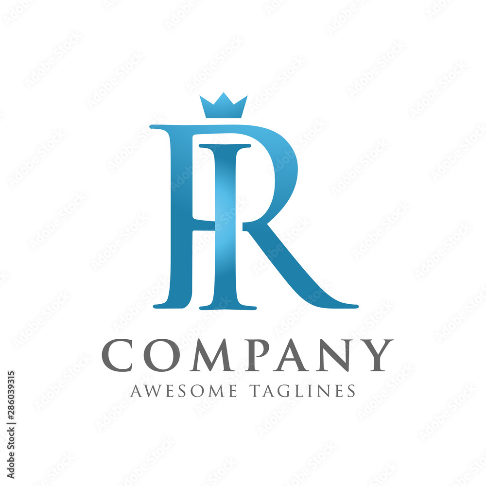 creative initial connected letters ri or ir logo monogram style creative initial connected letters ri or ir logo monogram style