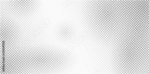 Black and White Dots, Halftone effect. Gradient photo