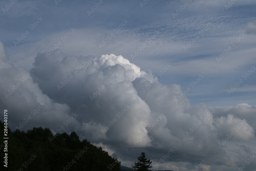 高地の雲 高地の雲