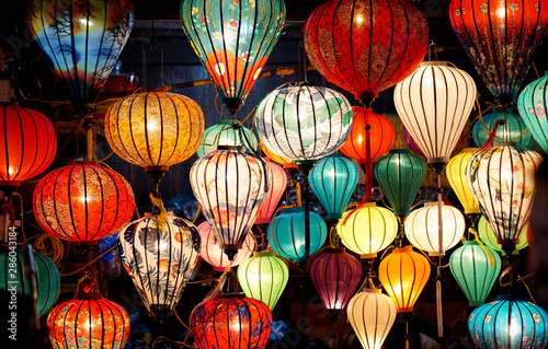 Vietnam lantern in Hoi An  Vietnam