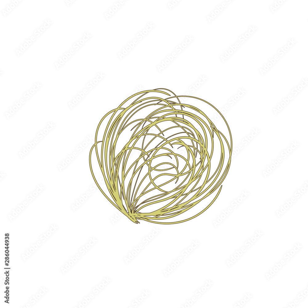 Tumbleweed. Isolated illustration on a white background in cartoon style. Design element. Tumbleweed. Isolated illustration on a white background in cartoon style. Design element.