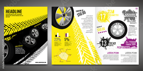 Tire Brochure Template