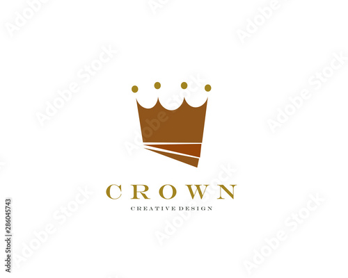 Creative Crown Concept Logo Design