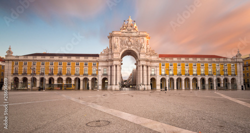 Plaza del comercio en Lisboa