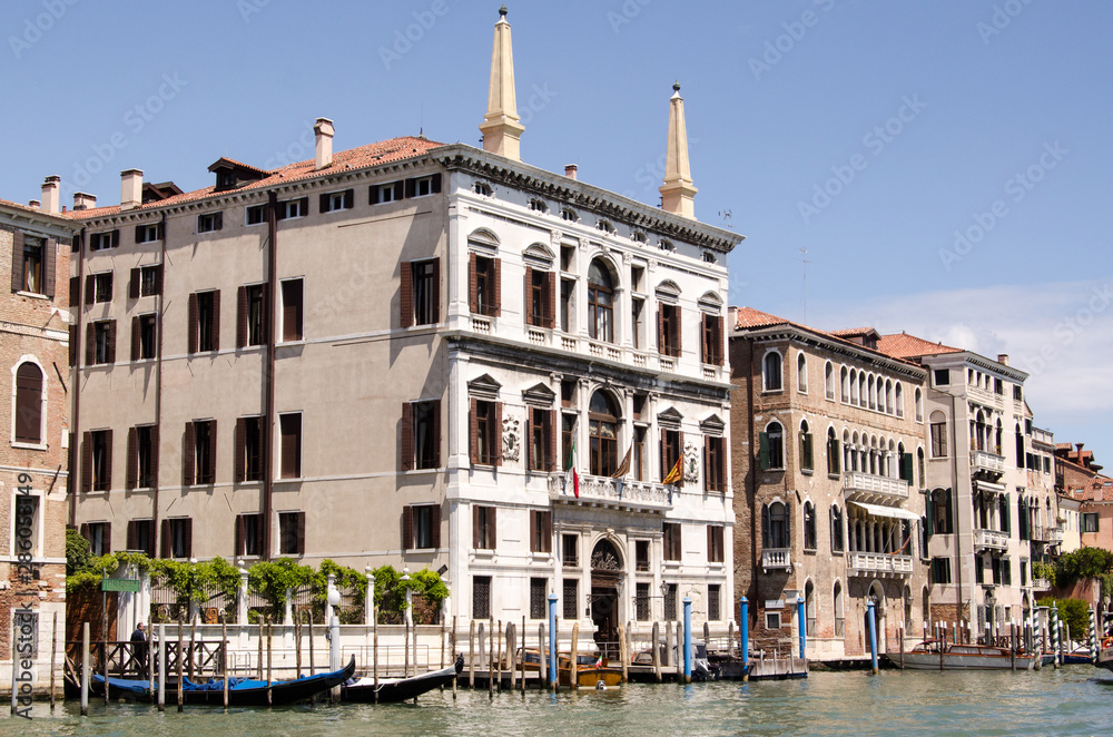 Naklejka premium Palazzo Papadopoli, Grand Canal, Venice