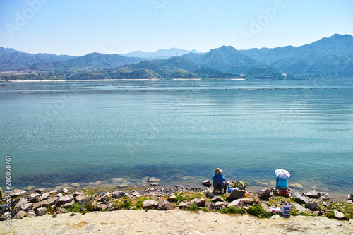 Zhangjiakou Guanting Reservoir scenery photo