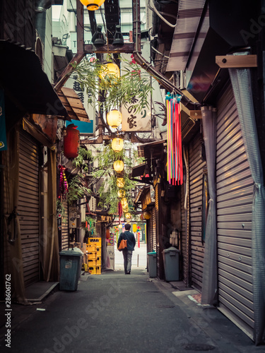 Shinjuku Alley in Tokyo