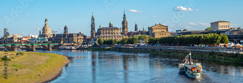 Stadtpanorama von Dresden in Sachsen