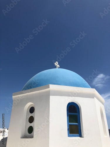 church in santorini greece