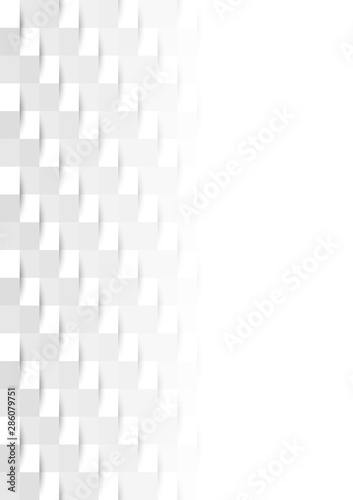 Gray and white geometric pattern background
