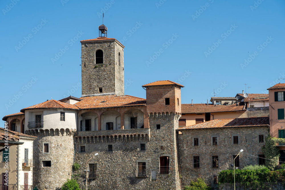 Castelnuovo di Garfagnana, Italy, historic city