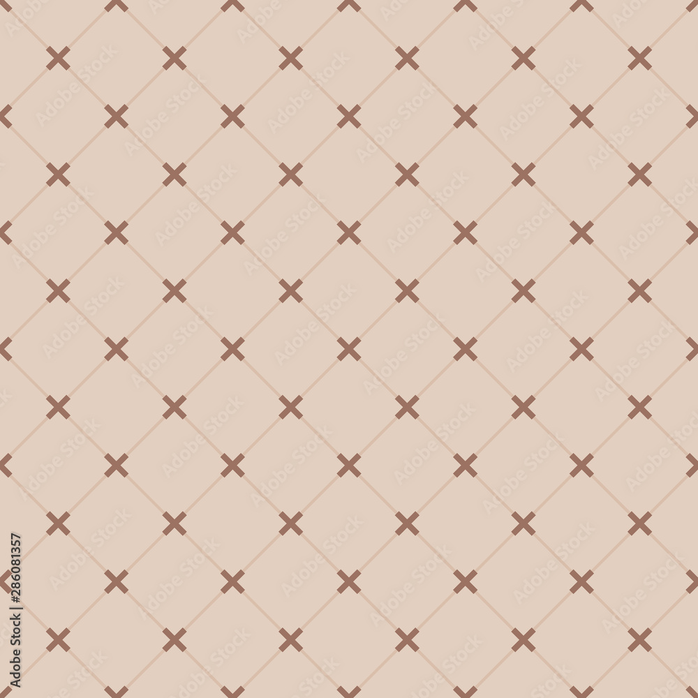 Minimal vector geometric seamless pattern