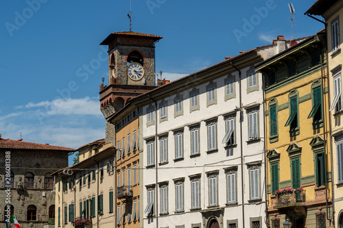 Pescia, Tuscany: historic buildings