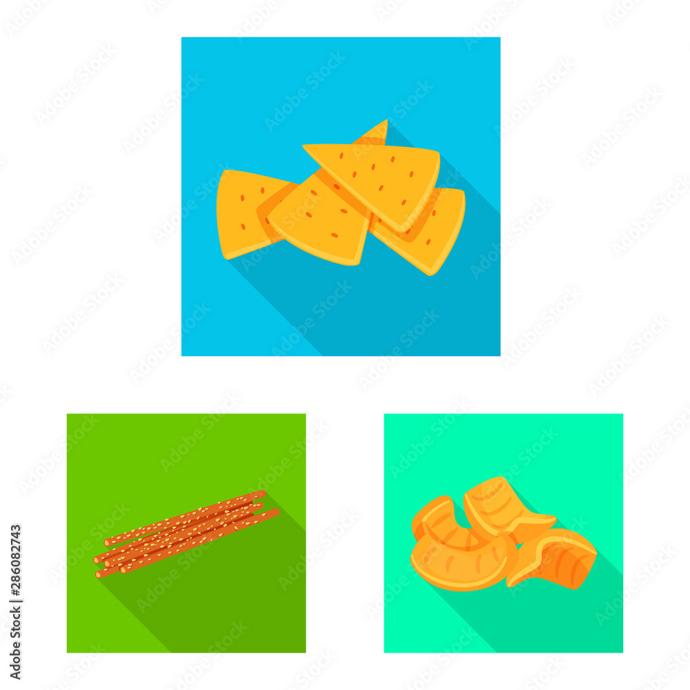 Isolated object of Oktoberfest and bar sign. Collection of Oktoberfest and cooking stock vector illustration.