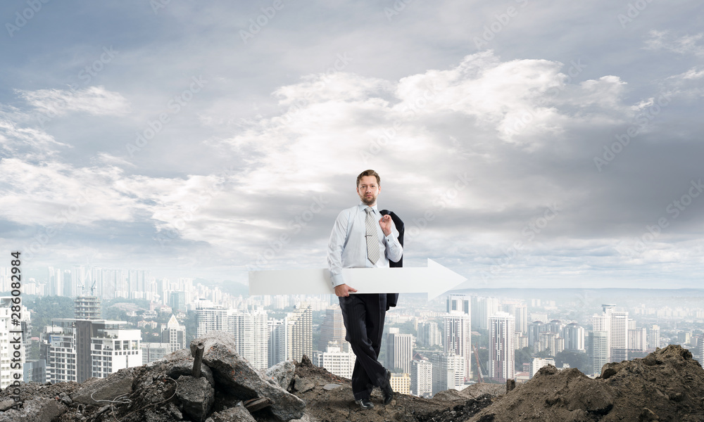Business startups foundation concept Business startups foundation concept