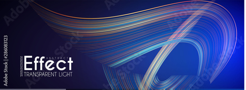 Motion Backgound. Magic color amd light effect design template. Shining depth space.