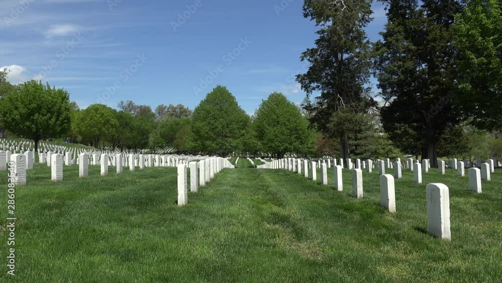 Gravesites at the Arlington Cemetery. Virginia, USA. Gravesites at the Arlington Cemetery. Virginia, USA.