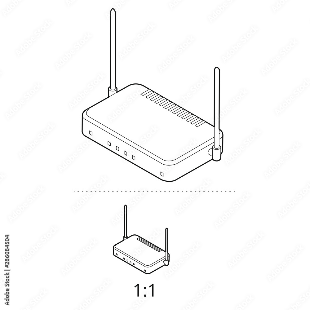 Modem [schwarz-weiß]