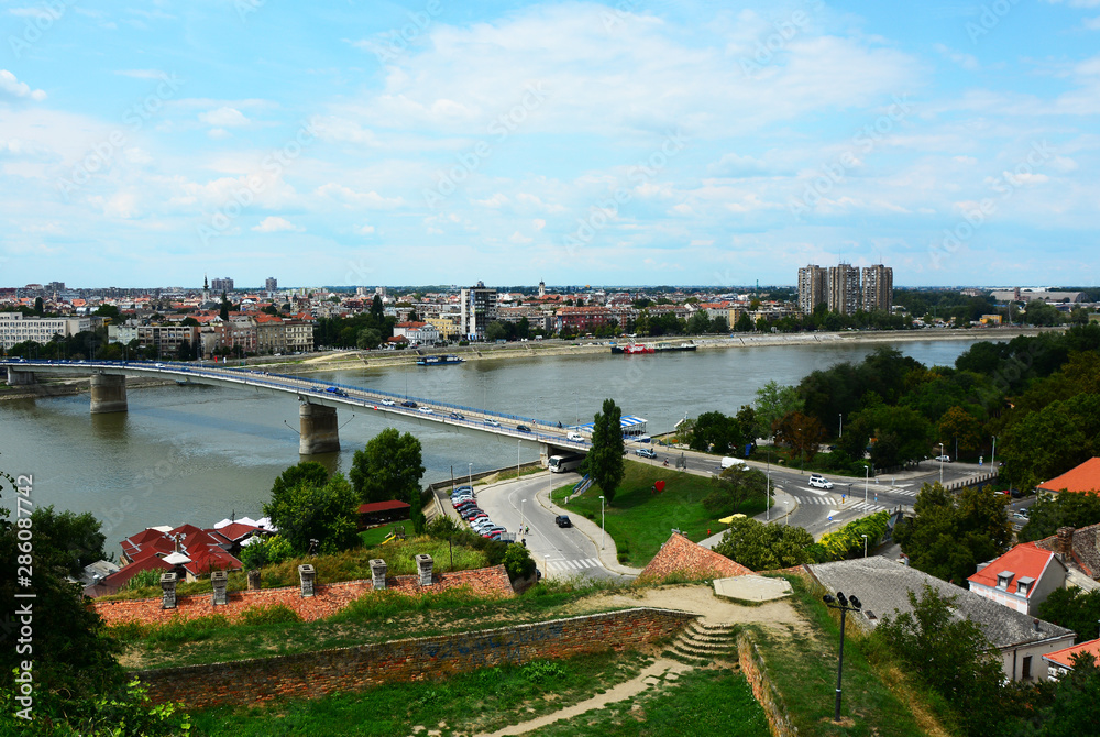 Obraz premium panoramic view of Novi Sad