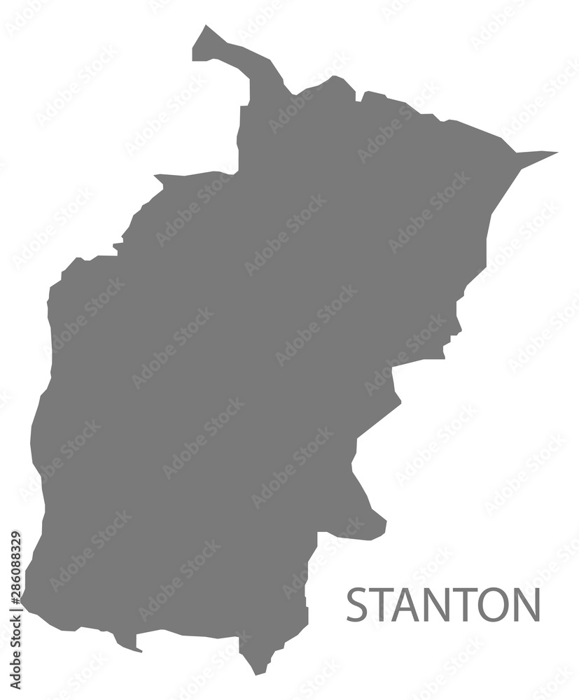 Stanton grey ward map of Derbyshire Dales district in East Midlands England UK Stanton grey ward map of Derbyshire Dales district in East Midlands England UK