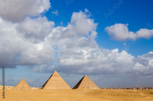 pyramids of giza in egypt