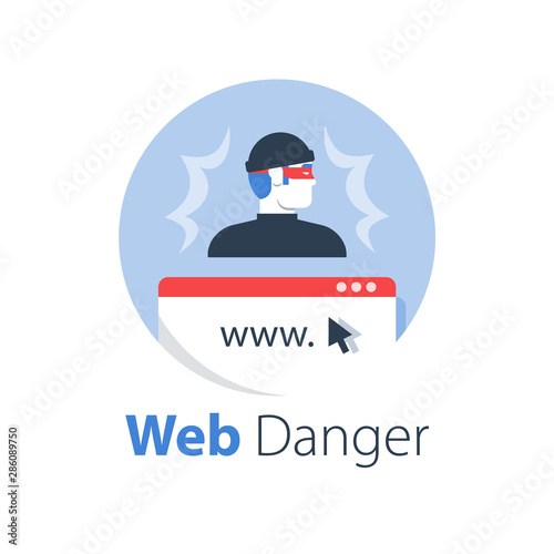 Cyber crime, online security, safe internet access, antivirus software