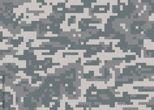 Seamless vector camouflage military texture background soldier