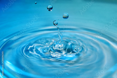 Tableau sur toile Splash Eau Slow Motion