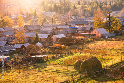 Xinjiang baihaba morning view