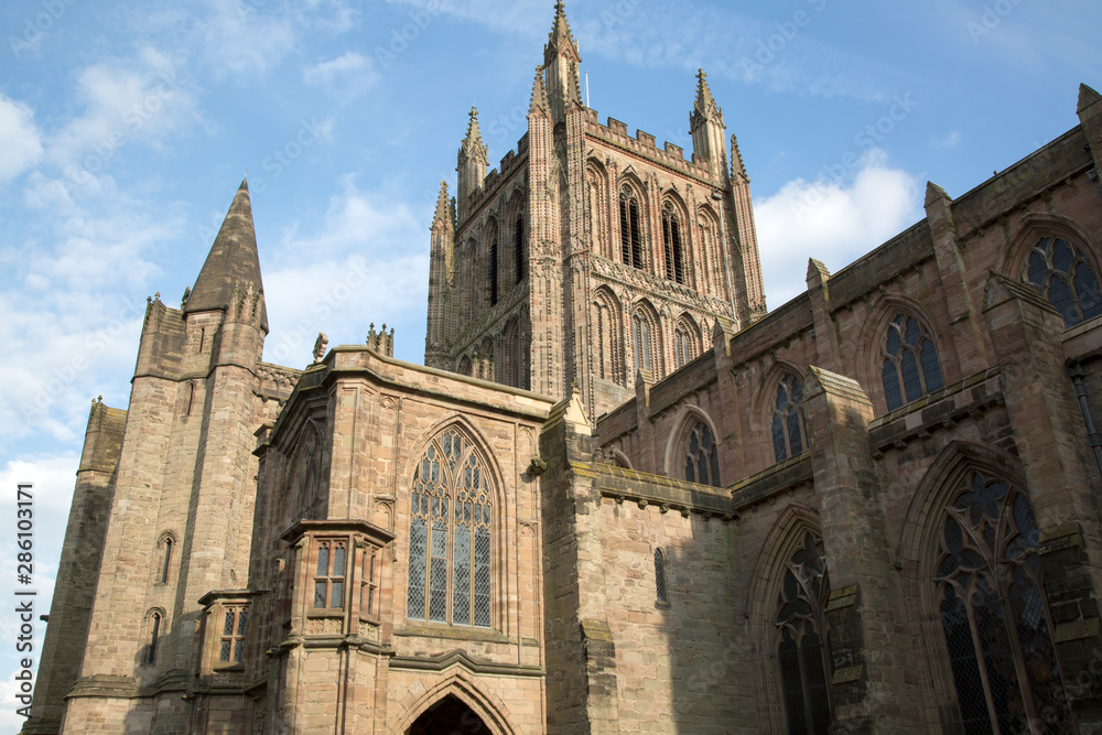 Fototapeta premium Cathedral Church; Hereford