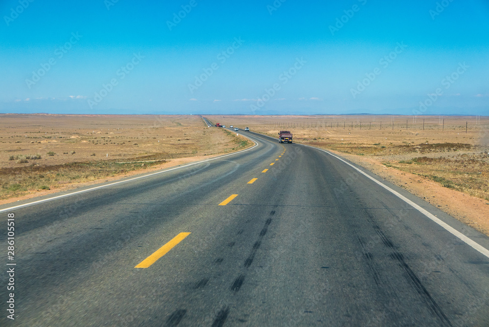 Landscape of Gobi Desert in Xinjiang