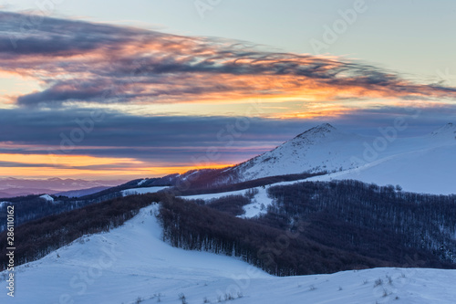 Fototapeta Naklejka Na Ścianę i Meble -  Bieszczady - Carpathians Mountains