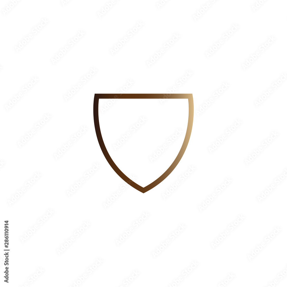 Shield graphic design template vector isolated illustration Shield graphic design template vector isolated illustration