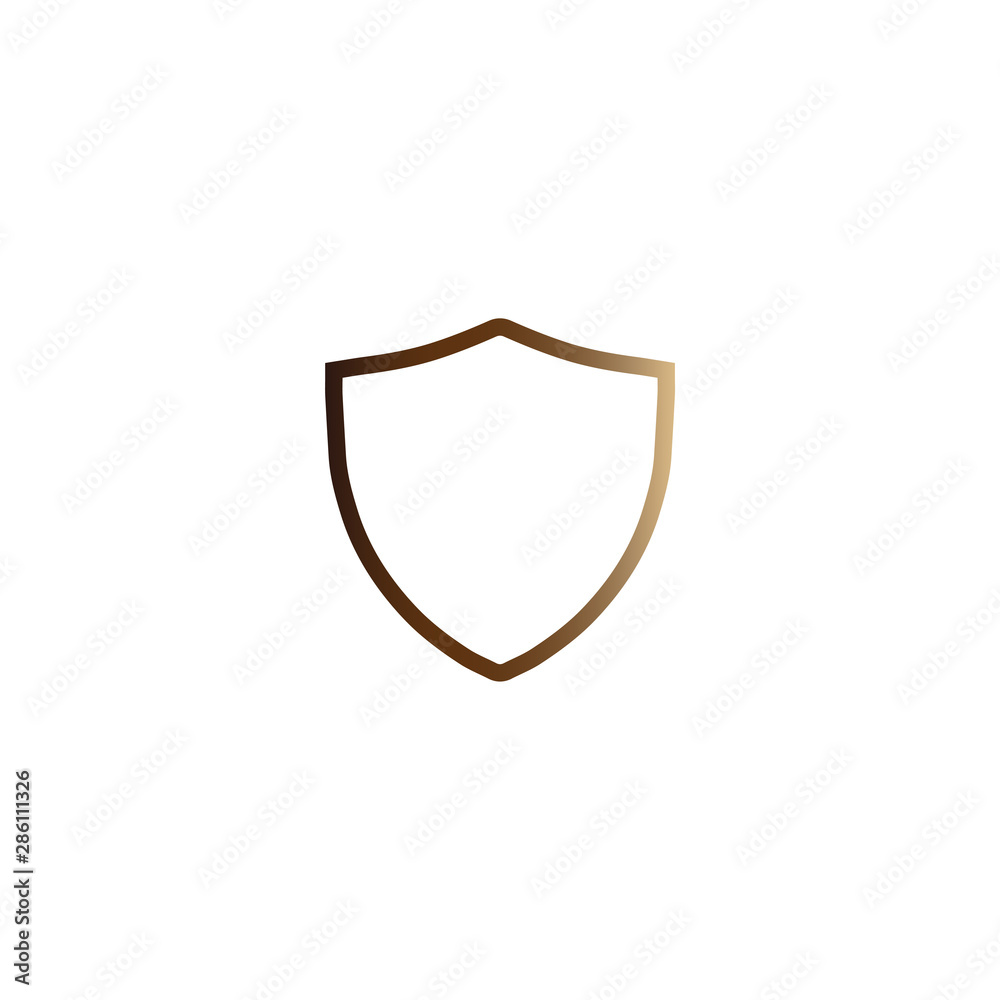 Shield graphic design template vector isolated illustration Shield graphic design template vector isolated illustration