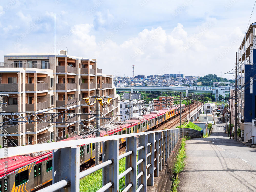 郊外の住宅街　川崎市