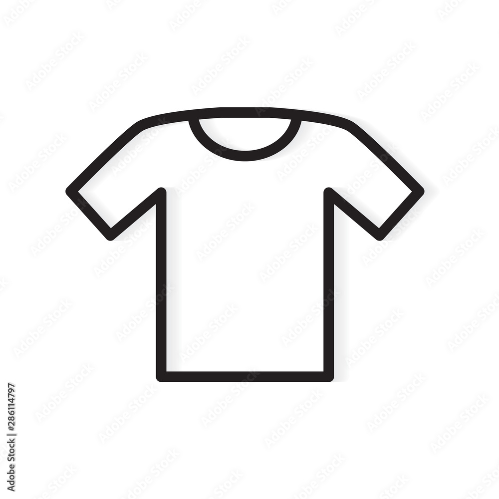 blank tshirt icon- vector illustration blank tshirt icon- vector illustration