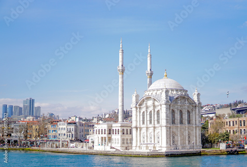 mosque in istanbul and beautiful city