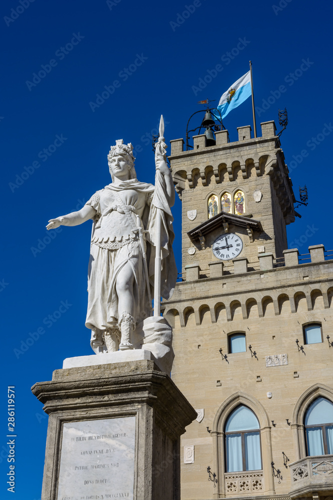 Statua della Libertà - Repubblica di San Marino