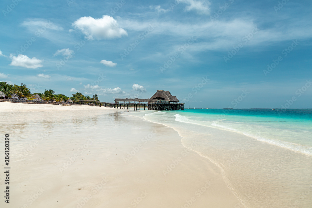 Paradise beach and ocean