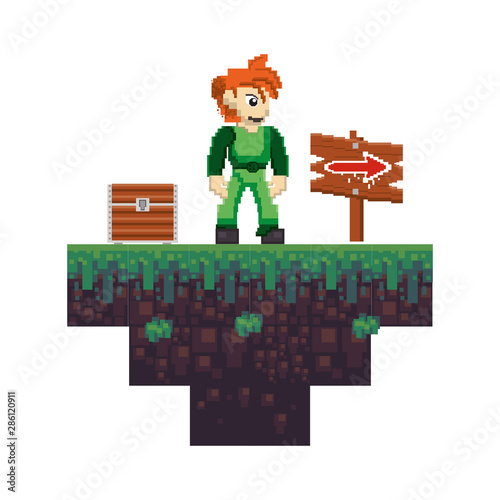 videogame pixelated retro art cartoon