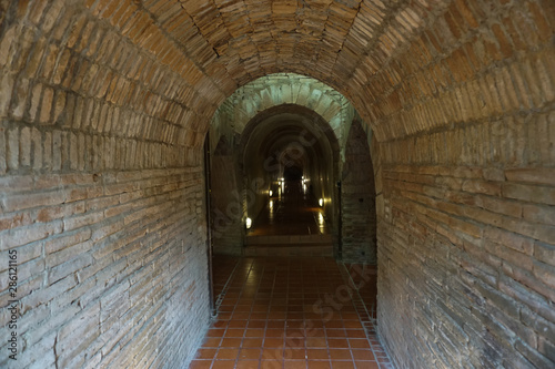 Old tunnel of WAT UMONG, Unseen Thailand, Chiang Mai, Thailand. 