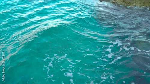 Wallpaper Mural waves on cliffs and shore Torontodigital.ca